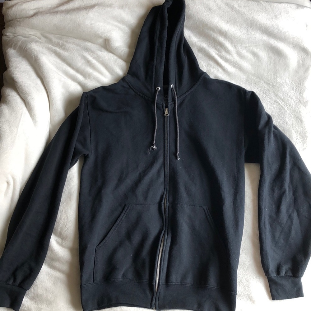 Black zip up
